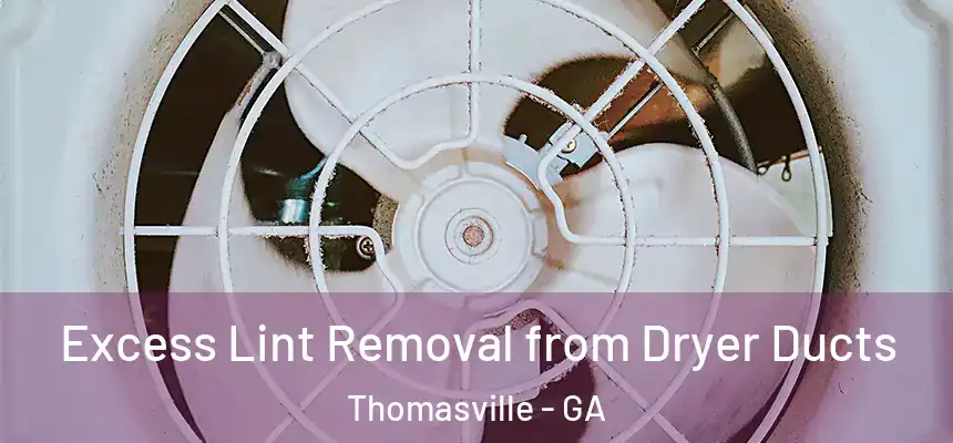  Excess Lint Removal from Dryer Ducts Thomasville - GA